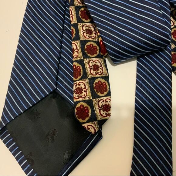 Brooks brothers neck tie 2 PCs set - Picture 4 of 10